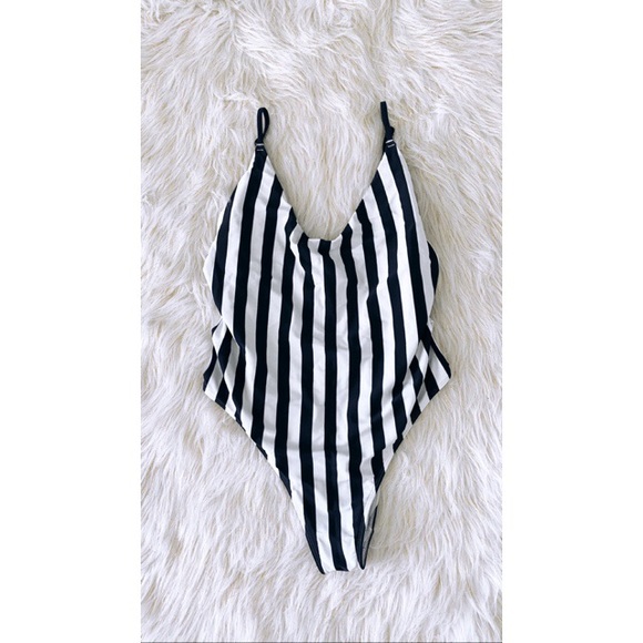 aerie Other - aerie striped one piece swimsuit